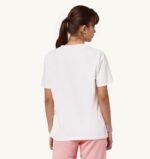 女性 F40RH273 Autry アイコニックなクルーネックTシャツ ホワイト - 画像 (2)