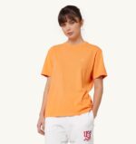 女性 F40RH275 Autry スーパーヴィンテージ クルーネック Tシャツ オレンジ