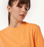 女性 F40RH275 Autry スーパーヴィンテージ クルーネック Tシャツ オレンジ - 画像 (3)