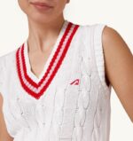 女性 F40RH276 Autry テニス ロゴパッチ ドレス - 画像 (3)