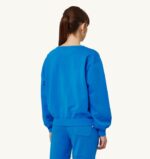 女性 F40RH277 Autry aerobic ロゴ クルーネック スウェットシャツ bluette - 画像 (2)