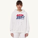 女性 F40RH278 Autry アイコニックなロゴ フーデッド スウェットシャツ ホワイト