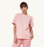 女性 F40RH279 Autry スーパーヴィンテージ クルーネック Tシャツ ピンク