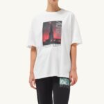 女性 F40RH297 Autry リバティフォト クルーネックTシャツ ホワイト