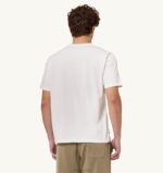 男性 F40RH105 Autry アイコニック ロゴ クルーネック Tシャツ ホワイト - 画像 (2)