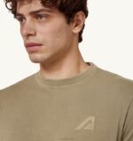 男性 F40RH108 Autry スーパーヴィンテージ クルーネック Tシャツ グリーン - 画像 (3)