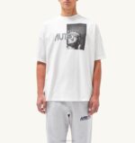 男性 F40RH111 Autry リバティフォト クルーネックTシャツ ホワイト