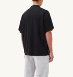 男性 F40RH115 Autry リバティ プリント クルーネック Tシャツ ブラック - 画像 (3)
