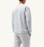 男性 F40RH121 Autry アイコニックロゴロングスリーブクルーネックTシャツ メランジグレー - 画像 (3)