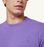 男性 F40RH98 Autry スーパーヴィンテージ クルーネック Tシャツ パープル - 画像 (3)