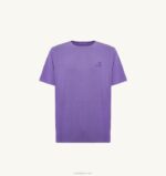 男性 F40RH98 Autry スーパーヴィンテージ クルーネック Tシャツ パープル - 画像 (4)